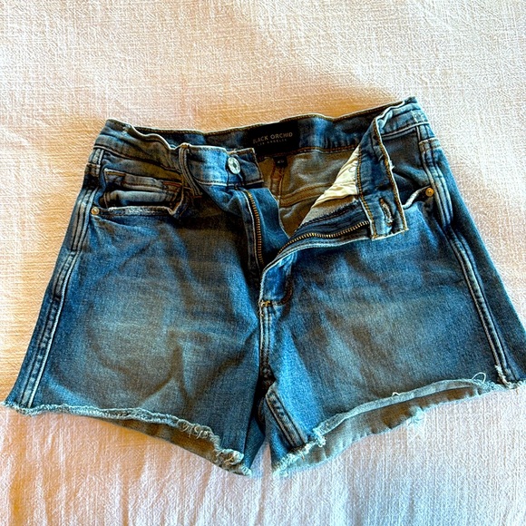 Black orchid Dani High Rise Short - Ring Of Fire. Crafted from Vintage fabric - Picture 1 of 5